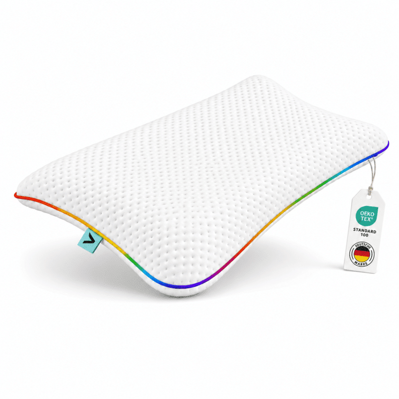 VELANIQUE Air Comfort Flow+ Kids ergonomisches Kinderkissen aus Memory-Schaum